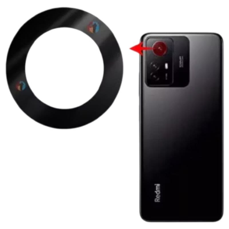 Vidro da Camera Xiaomi Note 12s Lente da Câmera Traseira Vidrinho Traseiro Original