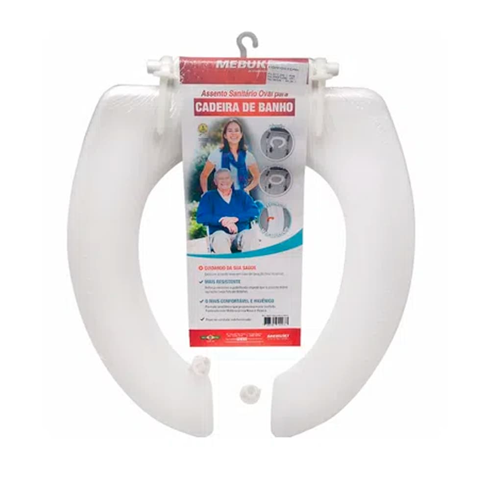 Assento Sanitário Aberto Para Cadeira De Banho - MEBUKI