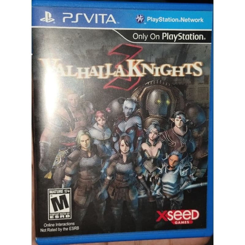 Jogo Valhalla Knights 3 PlayStation Ps vita Original na Caixa/Boxe