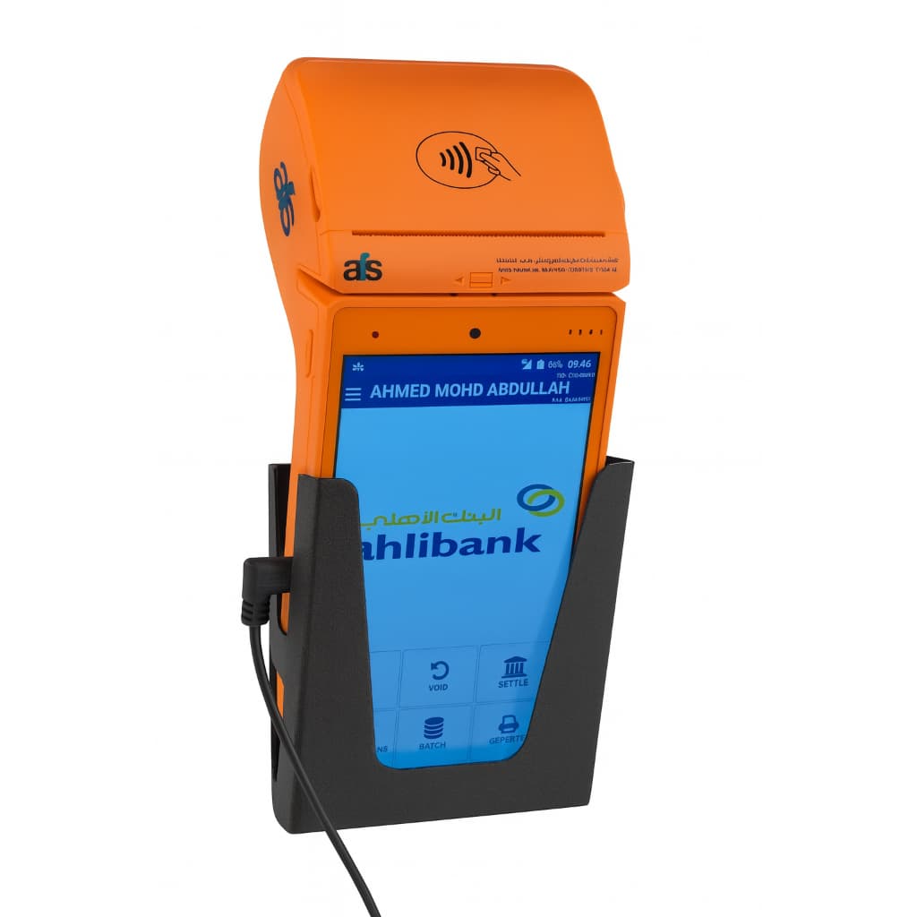 Suporte Porta Maquininha Cartão POS Mesa ou Parede