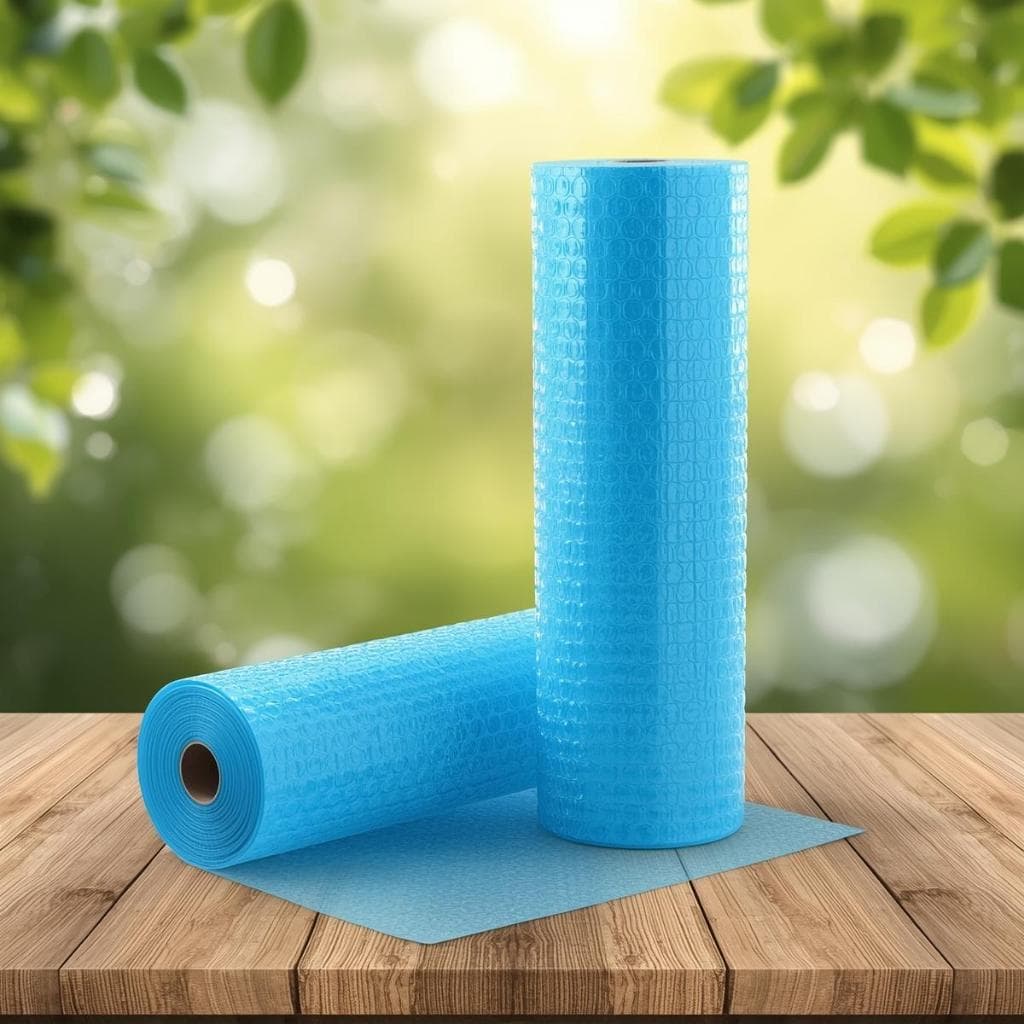 Plástico Bolha Azul 1,20x100m 35 Micras Reforçado | Alta Proteção + Brinde Exclusivo!