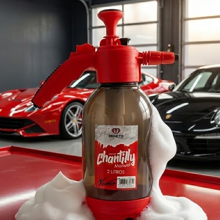 Snow Foam Veneto Chantily Pulverizador E Gerador Espuma 3 Em 1 Hibrido Sgt 2L