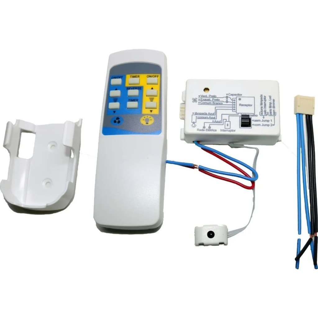 Controle Remoto Ventilador Teto Universal + Suporte Brinde