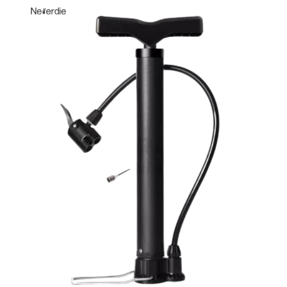 Bomba De Ar Para Encher Pneu De Bicicleta Bike Mtb Speed E Bola Com 3 Bicos E Adaptador