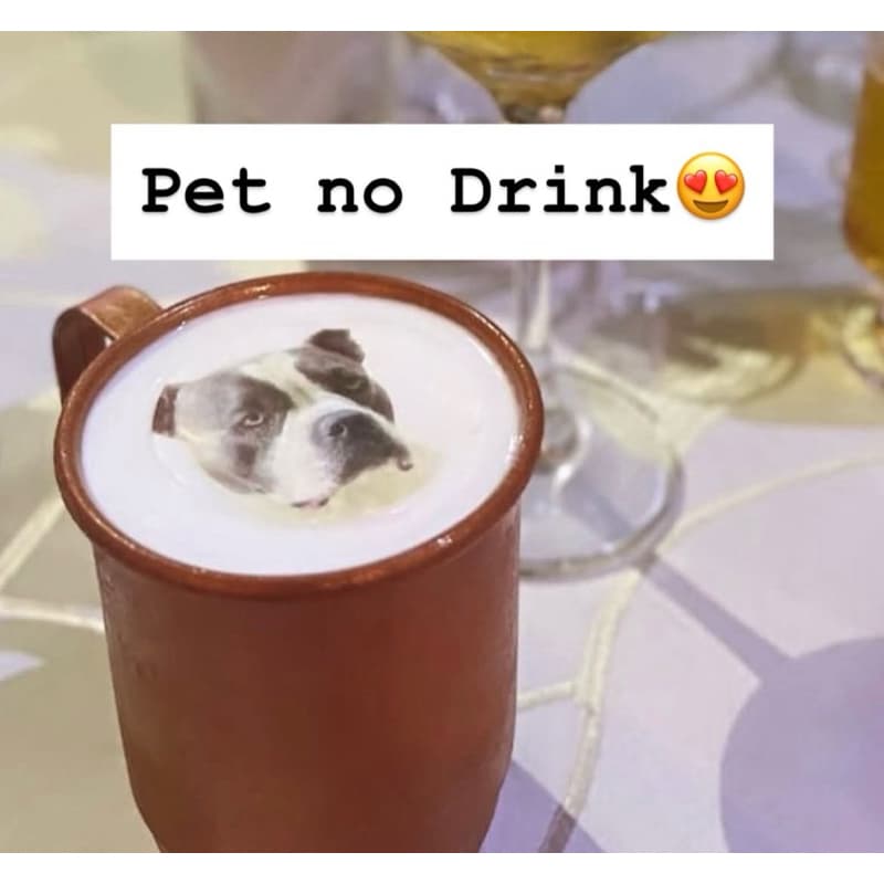 Papel de arroz drink Pet na festa 5x5 100unid