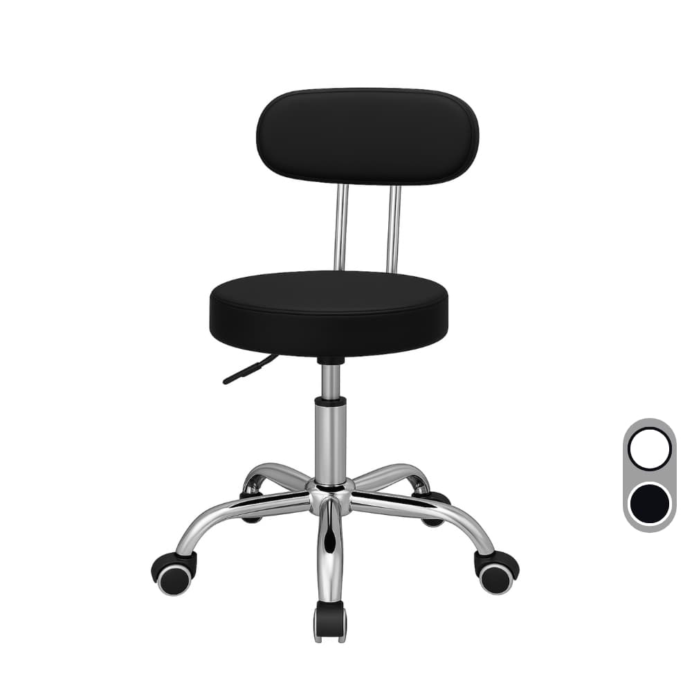 Cadeira Pop Mocho Giratoria Massagista Manicure Esteticista Plus Evolux