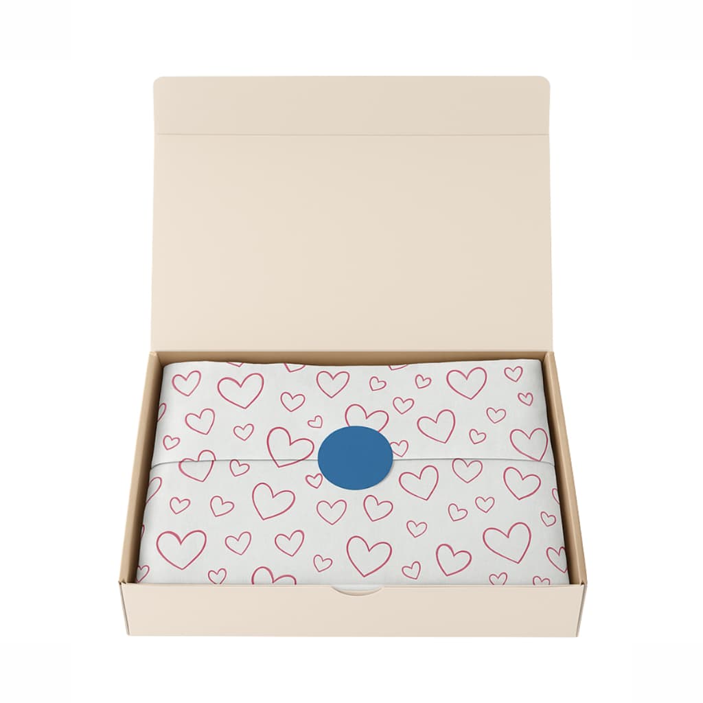 Papel Seda Para Embalagem 30x70 100% Celulose Vermelho Kit 50 | 100 | 200 Unidades