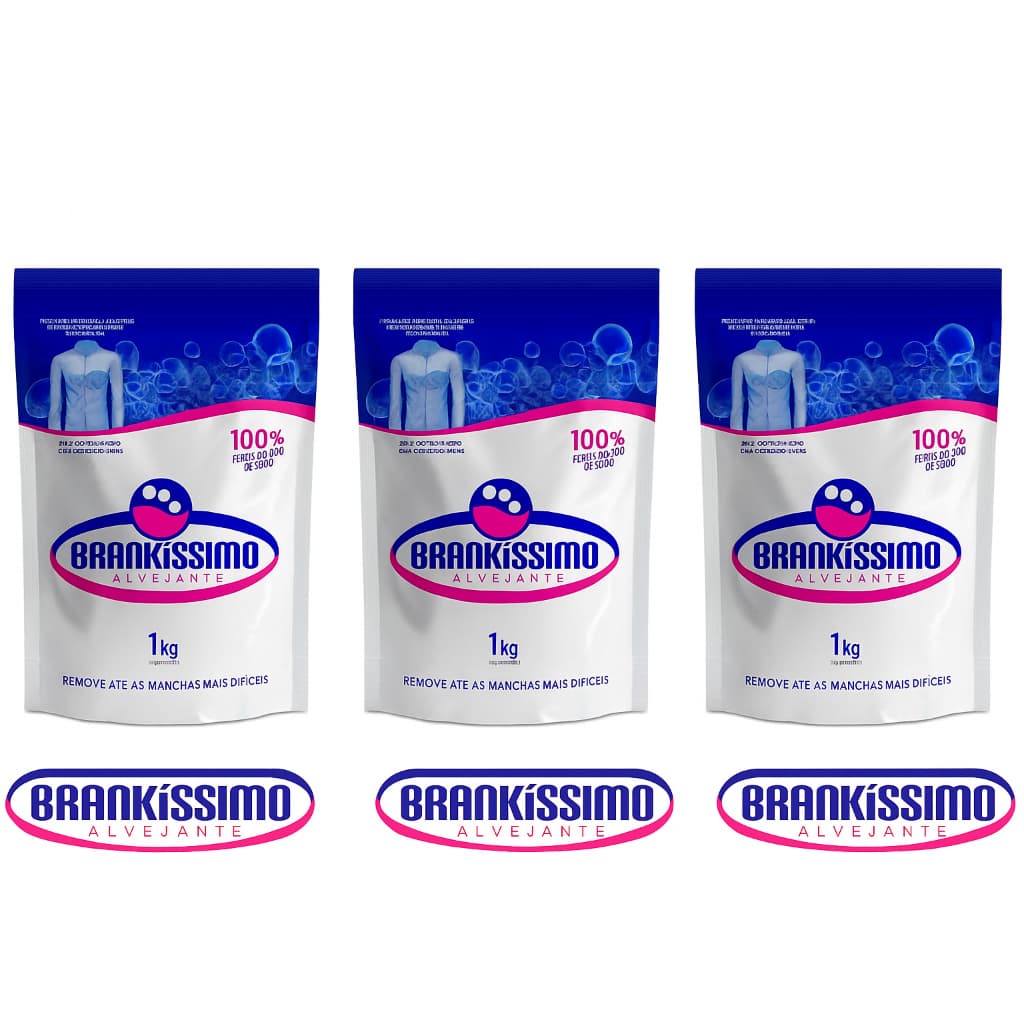 Percarbonato de Sódio 100% Puro Limpeza Em Geral Tira Manchas Roupas Brancas e Coloridas 500g / 1kg / 2kg / 3kg