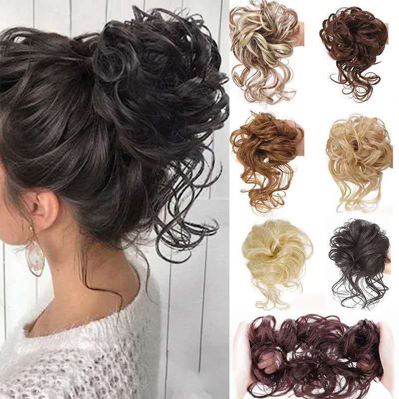 Coque Para Penteado Aplique Grego Fibra Orgânica AM41