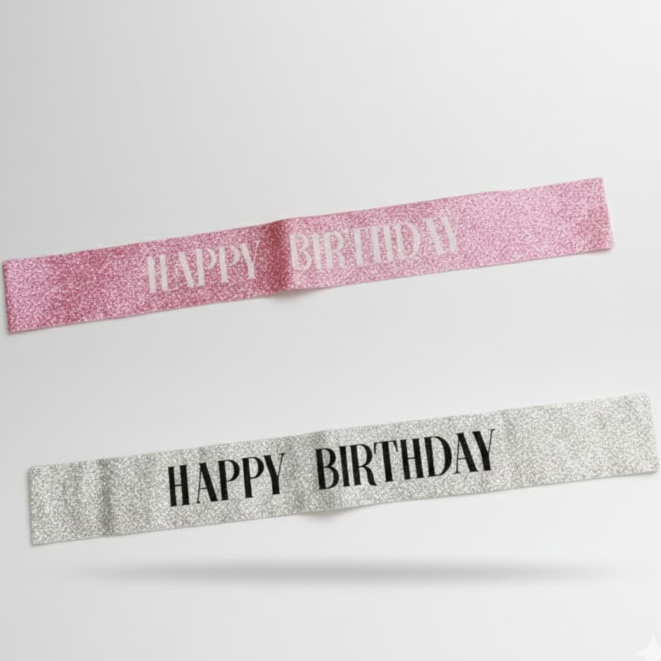 Faixa Happy Birthday – Decoração Perfeita para Aniversário