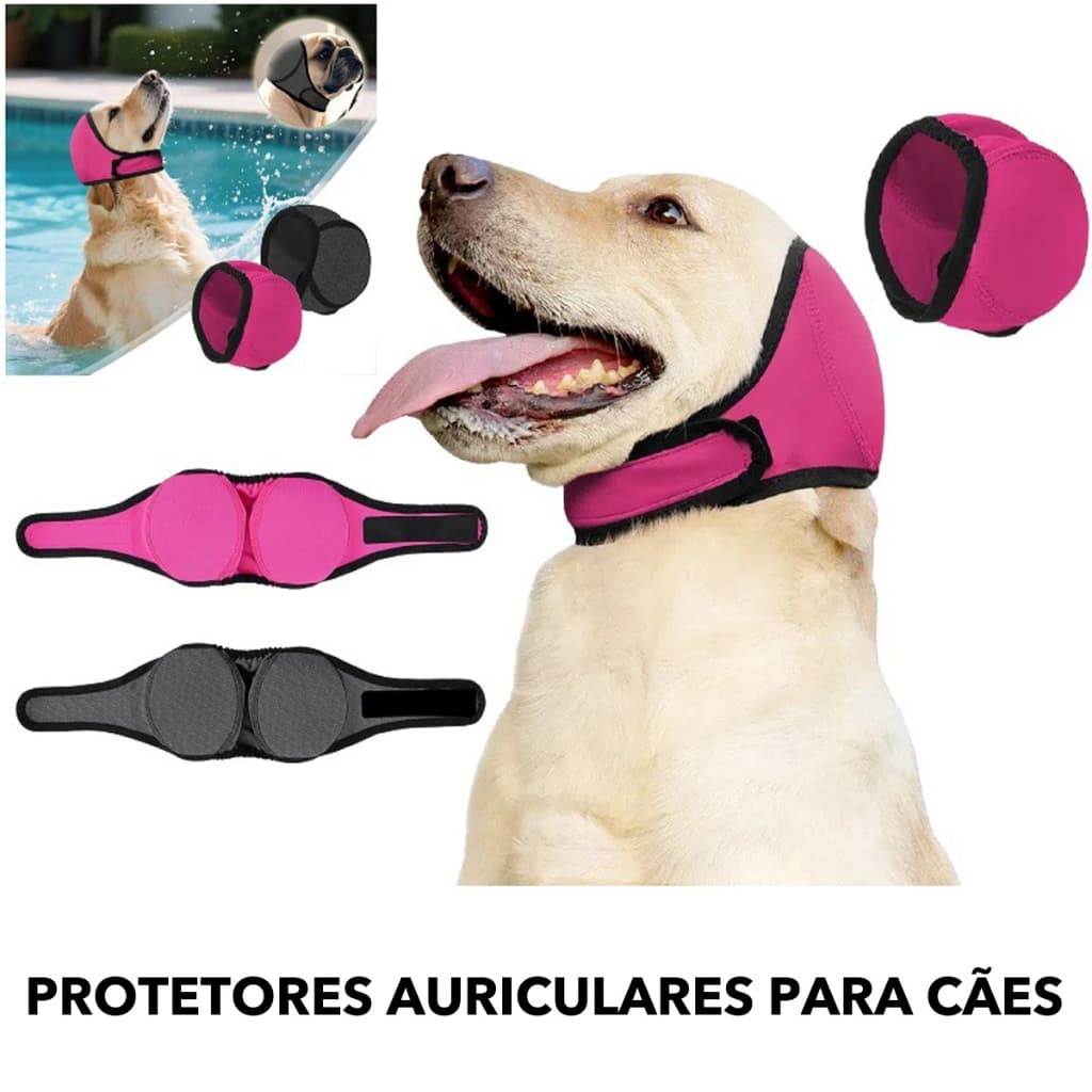 Capas Para Orelhas De Cachorro , Proteção Auditiva Com Redução De Ruído , Protetor De Orelha Calmante Cães