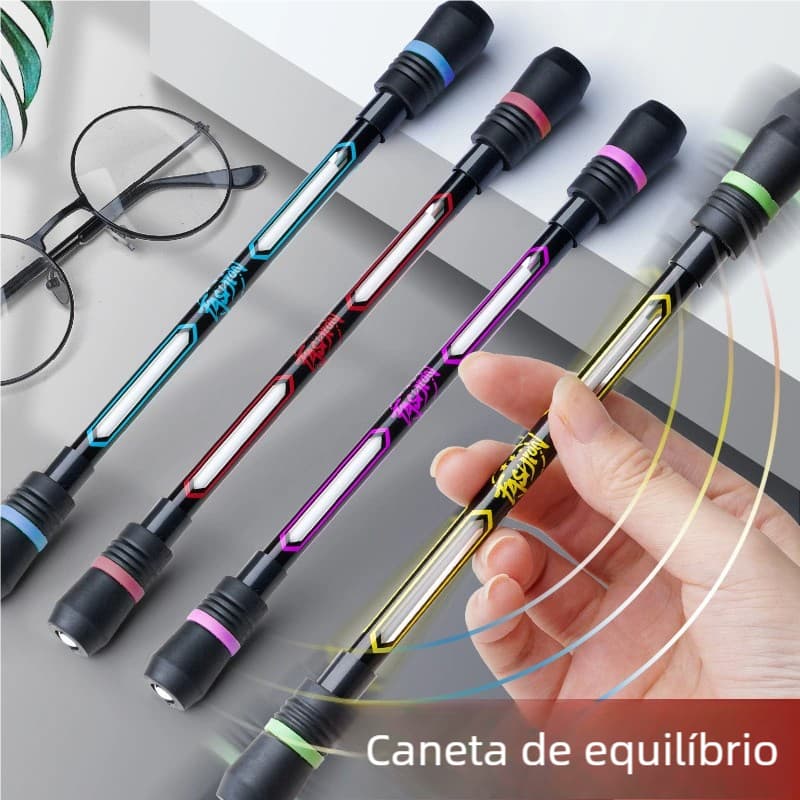Creative Random Flash Spinning Pen - Widefidse Rotating Gaming Gel Pen for Student Gifts