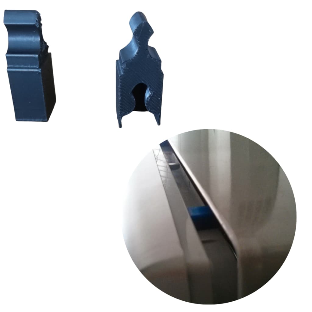 Extensor Para Porta Lava-Louças Brastemp 8 Serviços – Kit Com 2 Peças