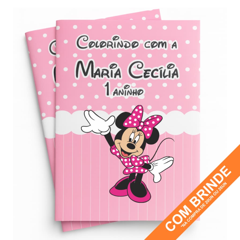Livrinhos de colorir personalizados lembrancinha de aniversário
