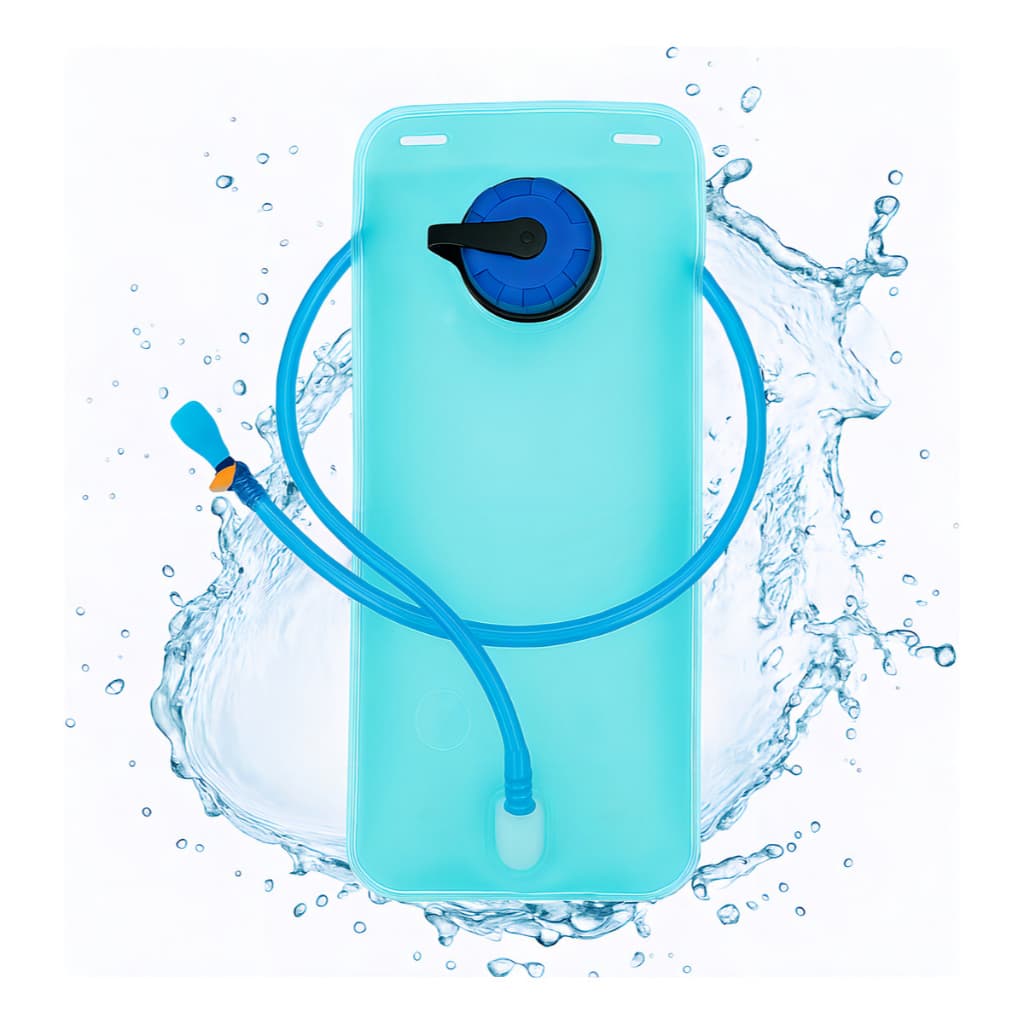 Refil De Água Para Mochila Hidratação 2 Litros Para Bicicleta Ciclismo Camping Trilha Com Mangueira