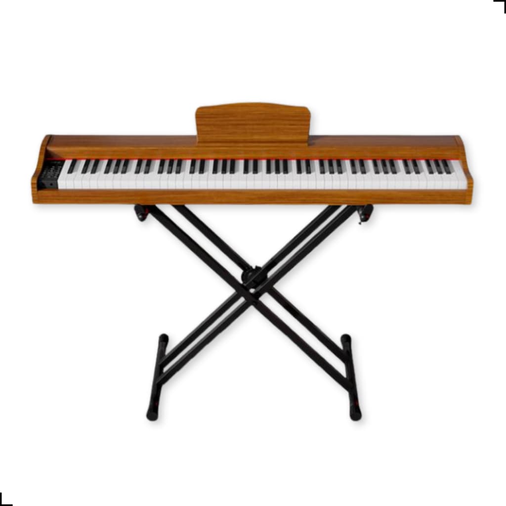 Piano Digital Iniciantes Aprendizagem Com Pedal Brinde - Waver