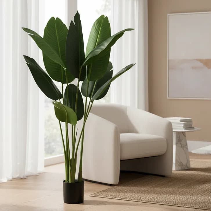 Planta Bananeira Artificial Grande Premium Moderna