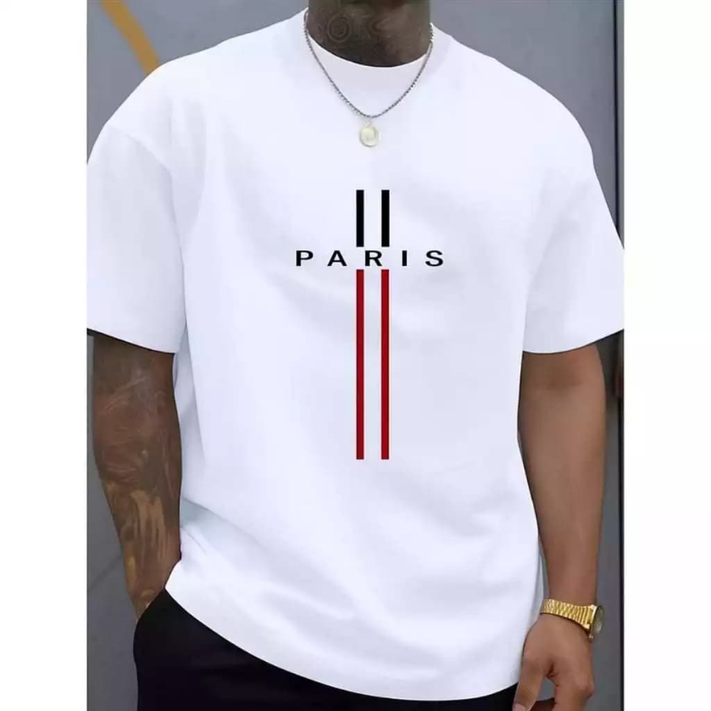 Camiseta Masculina Estampa Paris Vertical, camiseta 100% algodão, camiseta básica, Paris vertical,,