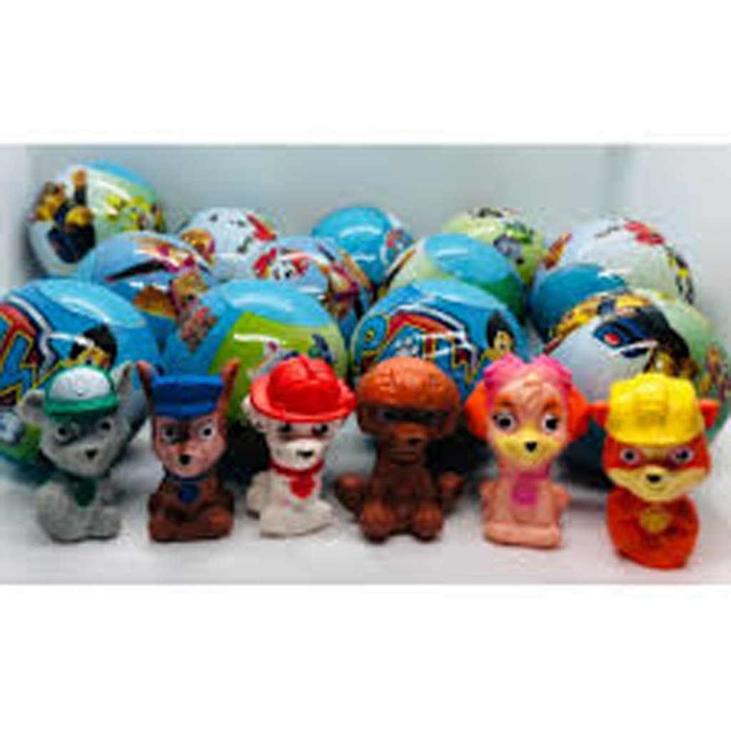 1, 3 ou 5 Dedoches PATRULHA CANINA Encapsulado, lembrancinha, coleção, festa, envio imediato