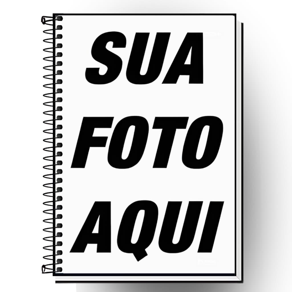 Caderno Com Sua Foto 1 10 15 ou 20 Matérias Escolar