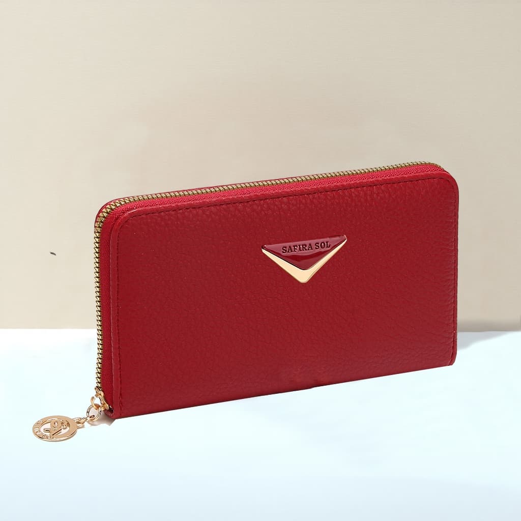 Carteira  feminina com  zíper Forever Coleção Deluxe LQ233