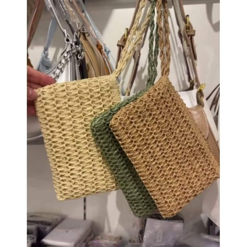 Bolsinha de Mão Carteira porta celular Porta moedas bolsa de praia feminina