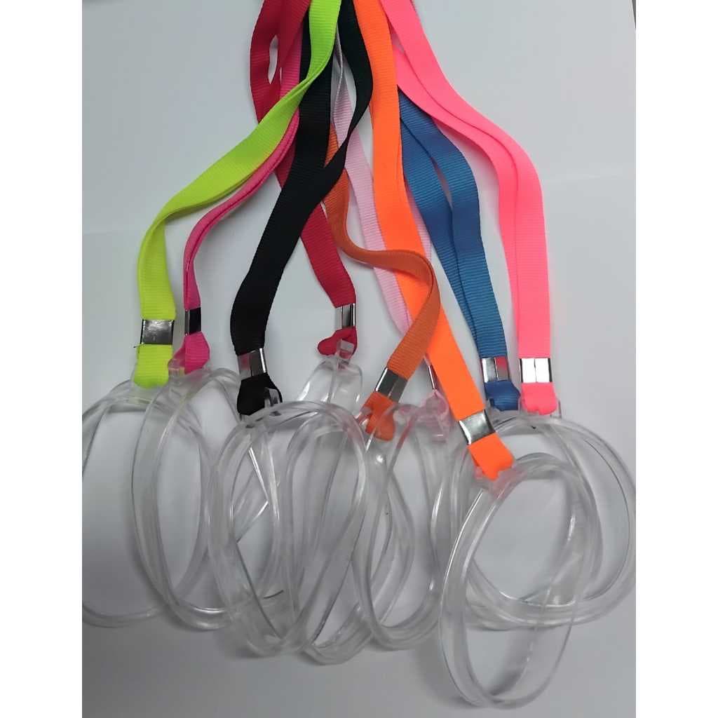 Tirante para Copo 12mm Liso C/ Alça de Copo ( Silicone Transparente ) | 1 cor | 10 unid.