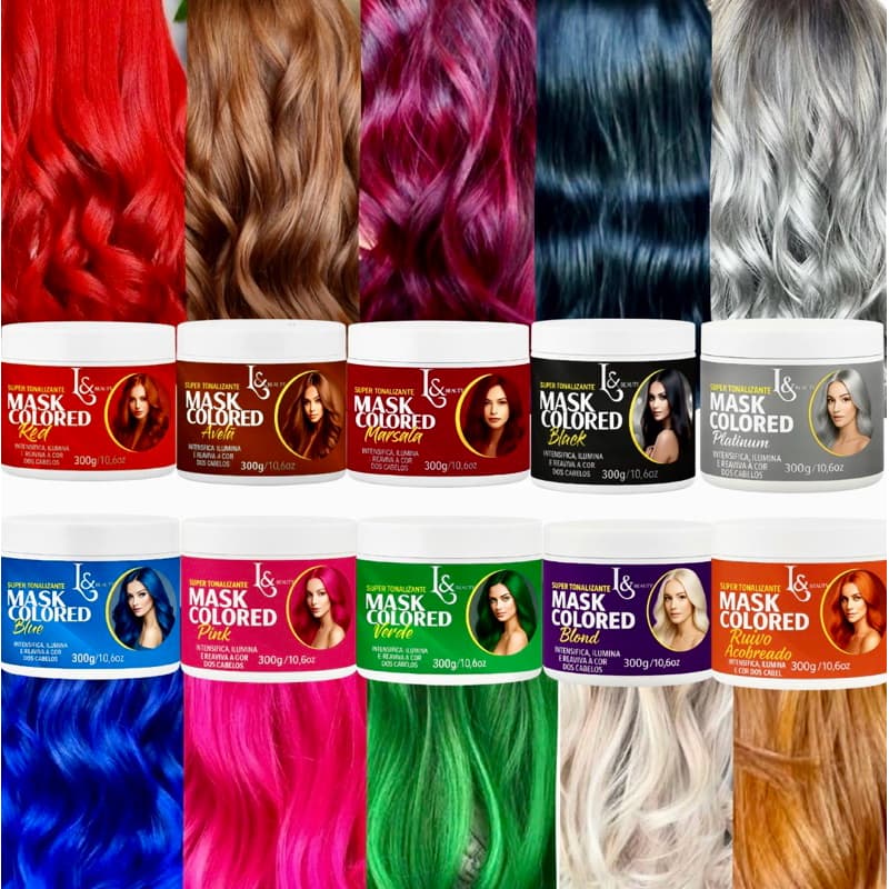 Tonalizante Intenso S/Amônia Resultado 100% Natural - 300g L&beauty Comésticos