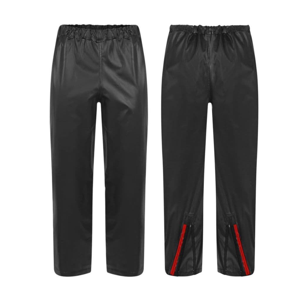 Calça Chuva Motoqueiro Impermeável Motoboy Nave Combat Pvc