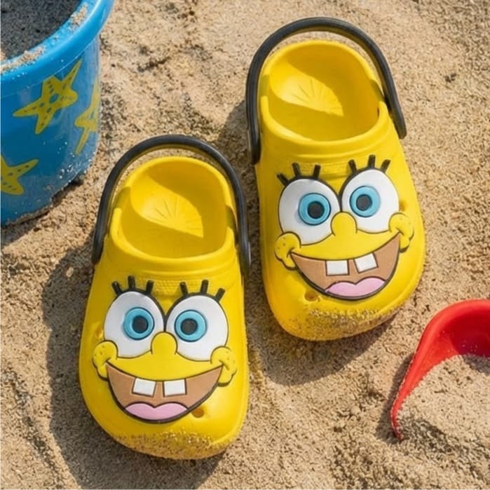 Babuche Infantil Minions Menino e Menina Divertidos Bob Esponja Minions