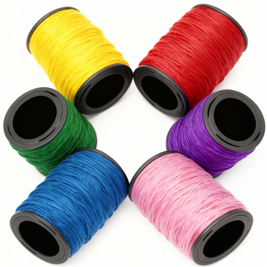 Rolo de 50 metros de fio encerado 0.5 cordone micro macramê artesanatos em geral.