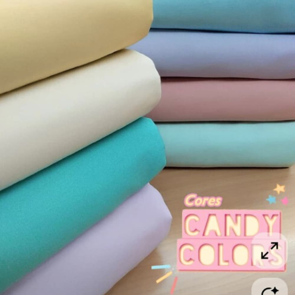 Tecido Percal Flex 400 fios 2,55 Largura , ideal para lençol e Enxoval.