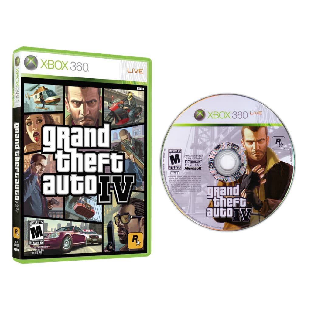 Jogo Grand Theft Auto IV para Xbox 360