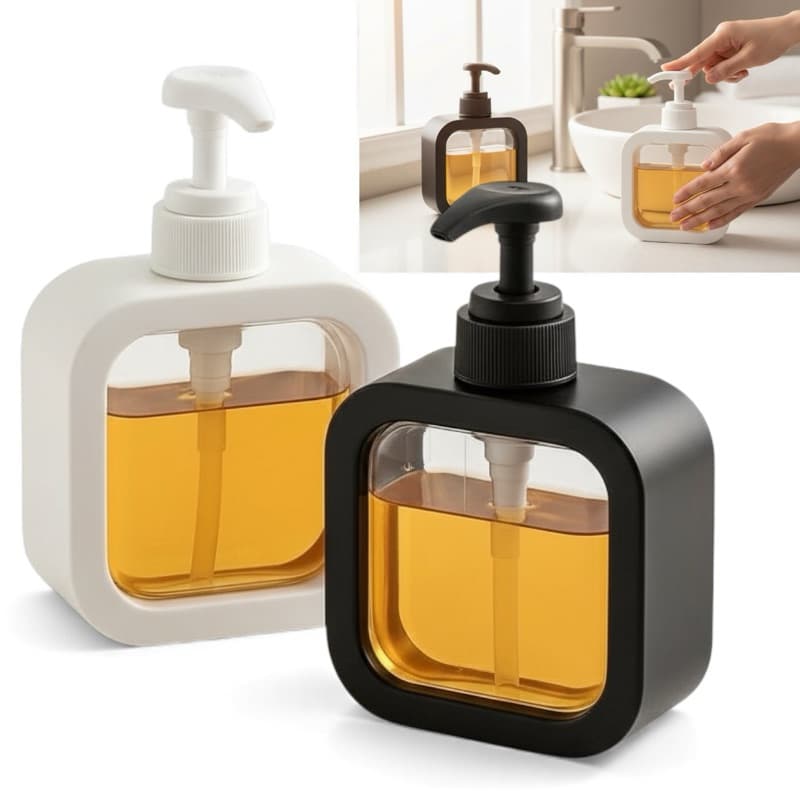 Dispenser Para Sabonete Liquido Shampoo 500/300 ML