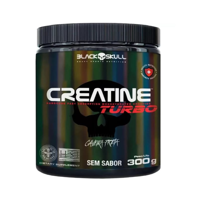 Black Skull Creatine Turbo 300g - Work Hard