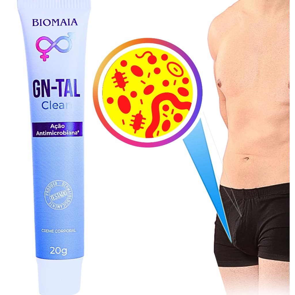 Creme para Sensação de Umidade, Coceira e Irritação masculino