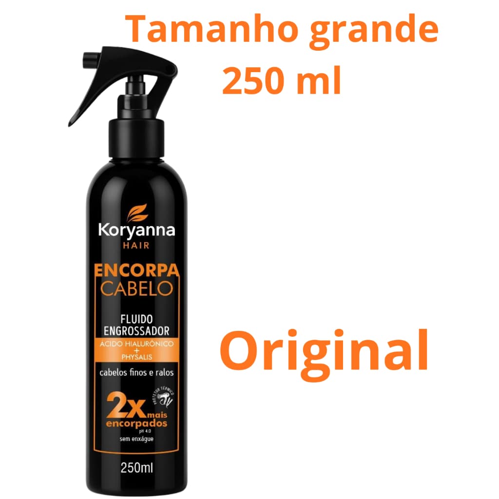 Engrossador e Encorpa Cabelo,  Antiqueda – Volume, Força e Crescimento em Dobro 250ml