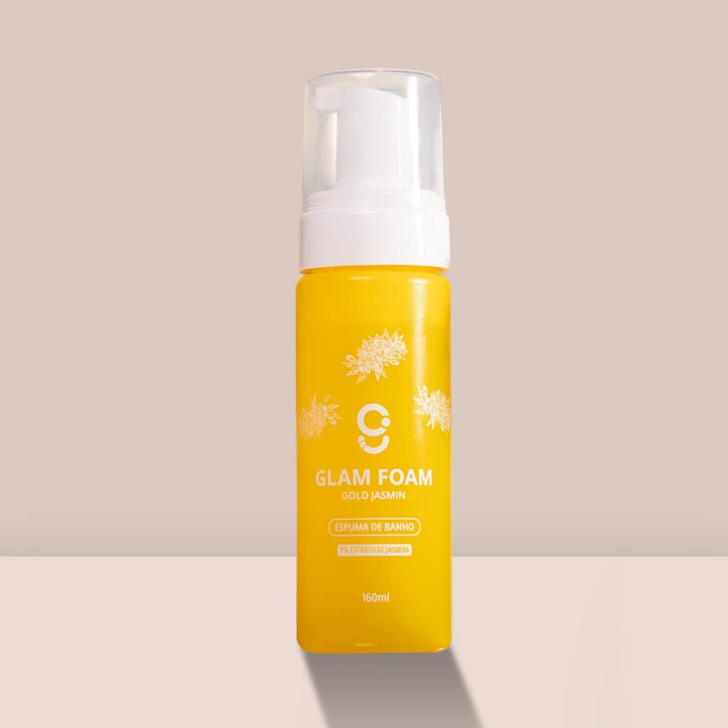 Espuma de Banho - Glam Beauty Glam Foam Gold Jasmin - 160ml