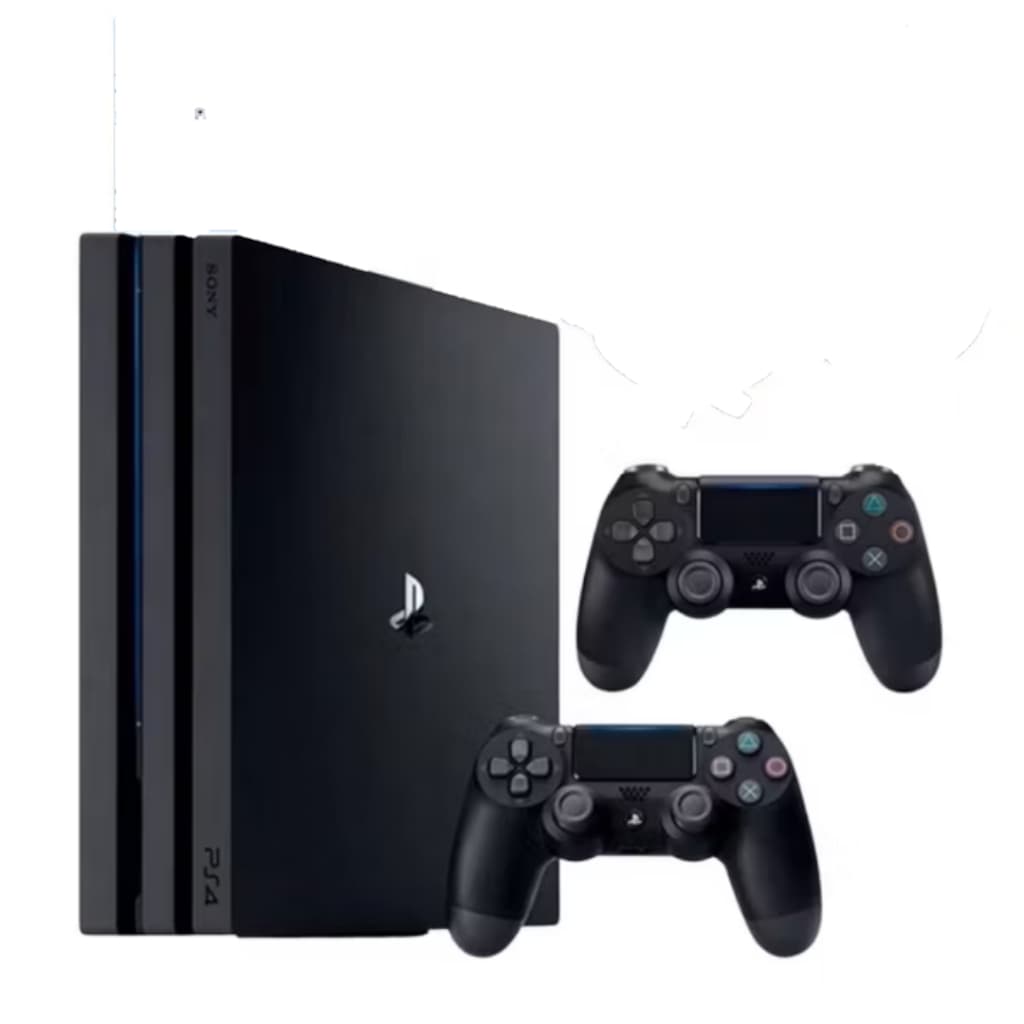 CONSOLE PS4 PRO 1TB SEMI NOVO COM 2 CONTROLES OU 1 CONTROLE