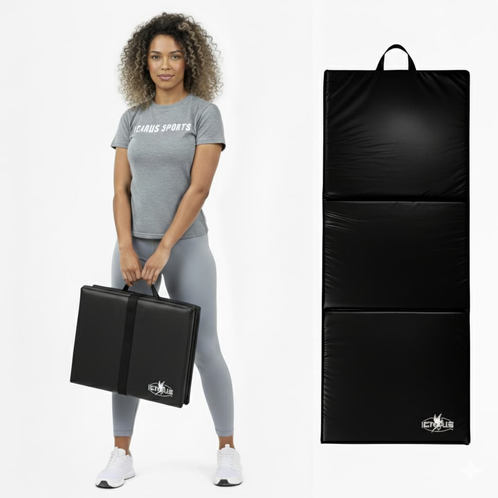 Colchonete Colchão Dobrável Camping Exercícios Abdominal Educação Fisica em Casa Academia Treino