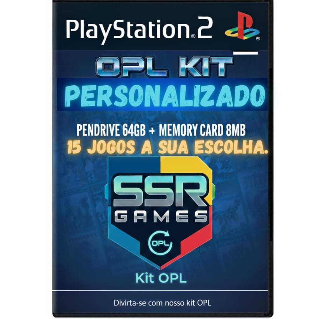 Opl PS2 64gb (PERSONALIZADO)