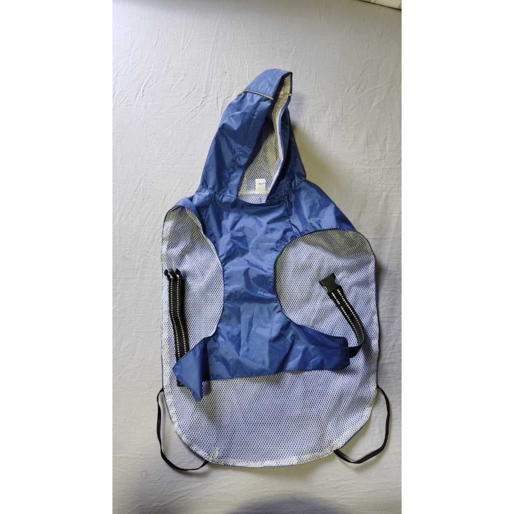 Capa de Chuva Pet Importada Azul Tamanho XL - Salsicha