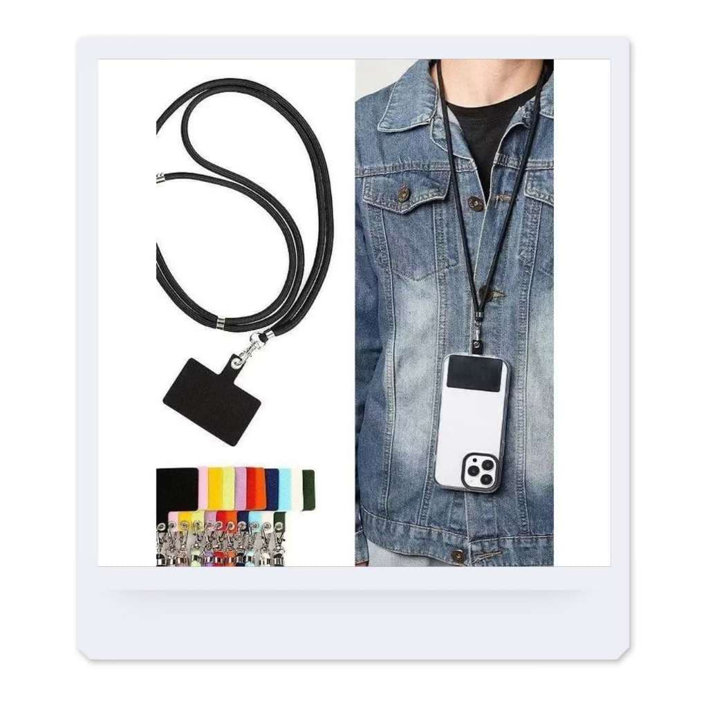 Cordão De Pescoço Para Telefone Celular Universal Ajustável