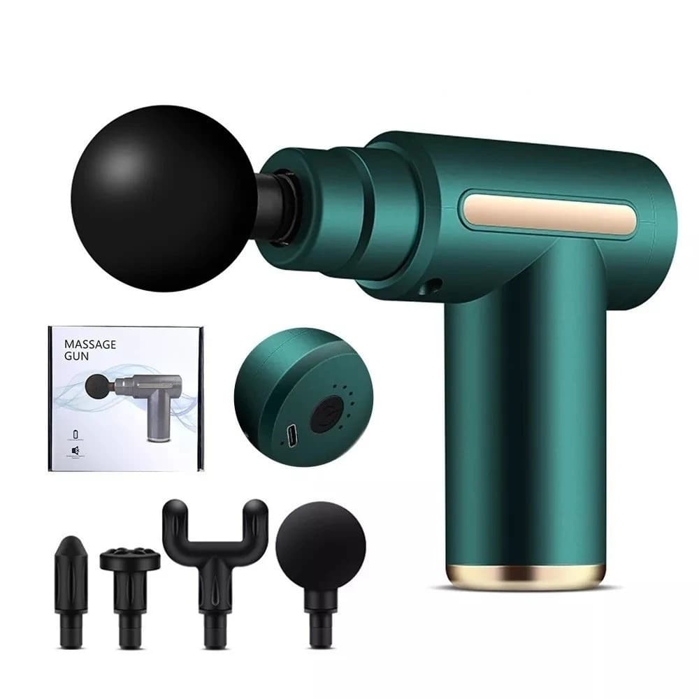 Novo modelo Massageador Pistol Elétrico Alta Frequência Profissional Muscular Relaxamento Portátil