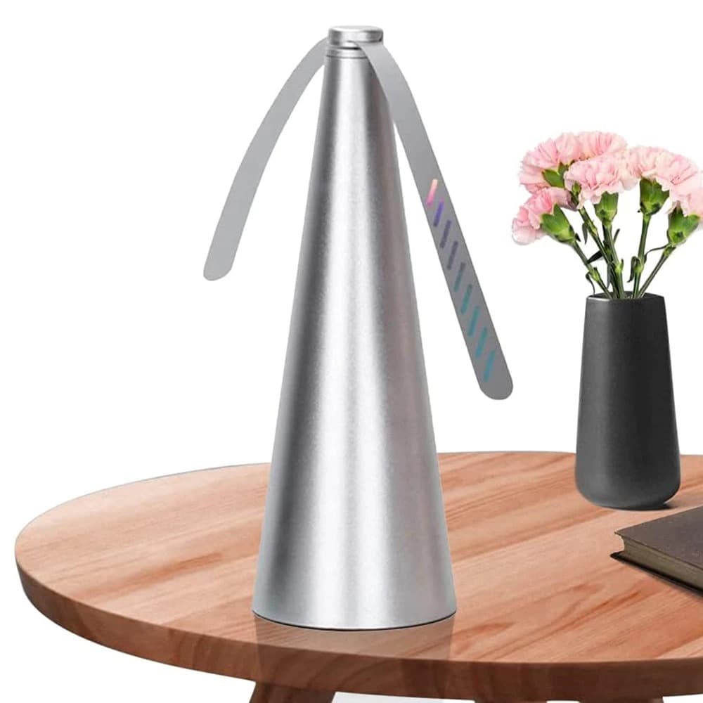 Espanta Moscas e Mosquitos Ventilador Portátil a Pilha