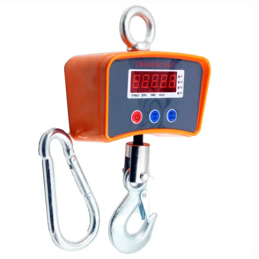 Balança Digital Suspensa Precisão 1000kg Tonelada Gancho