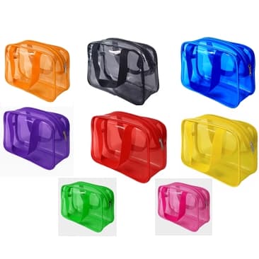 Necessaire Transparente Organizadora Grande Linda!