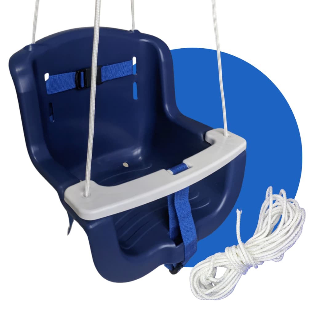 Balanço Infantil Bebê Kids Criança Com Cinto + Cordas Brinde