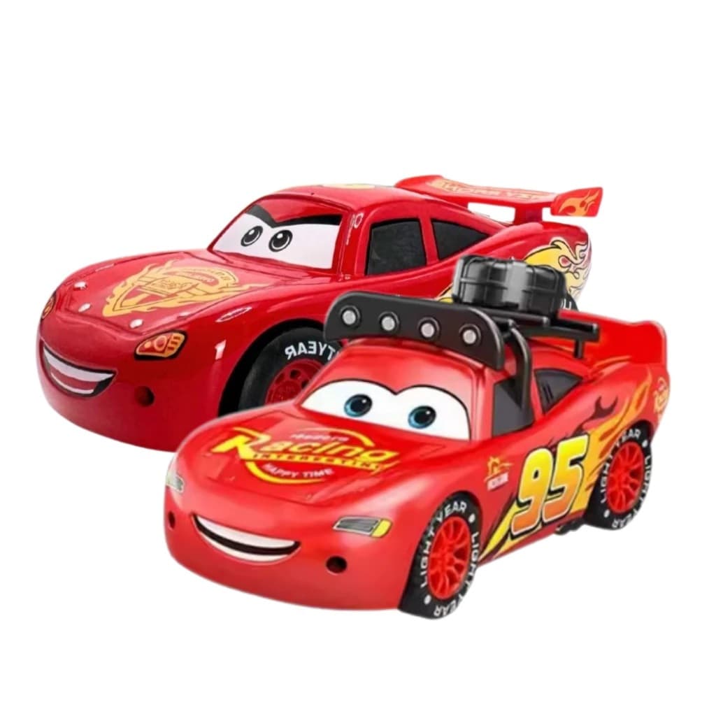 Brinquedos Carrinho Relâmpago Mcqueen De Fricção De Ferro Infantil