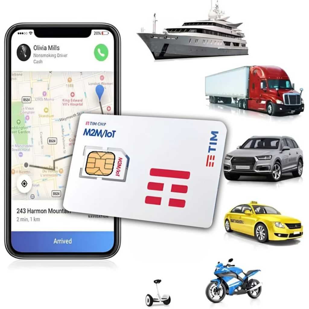 Chip m2m 50mb Tim para rastreador tk303 j16 4g gt02 e3+ tkstar905